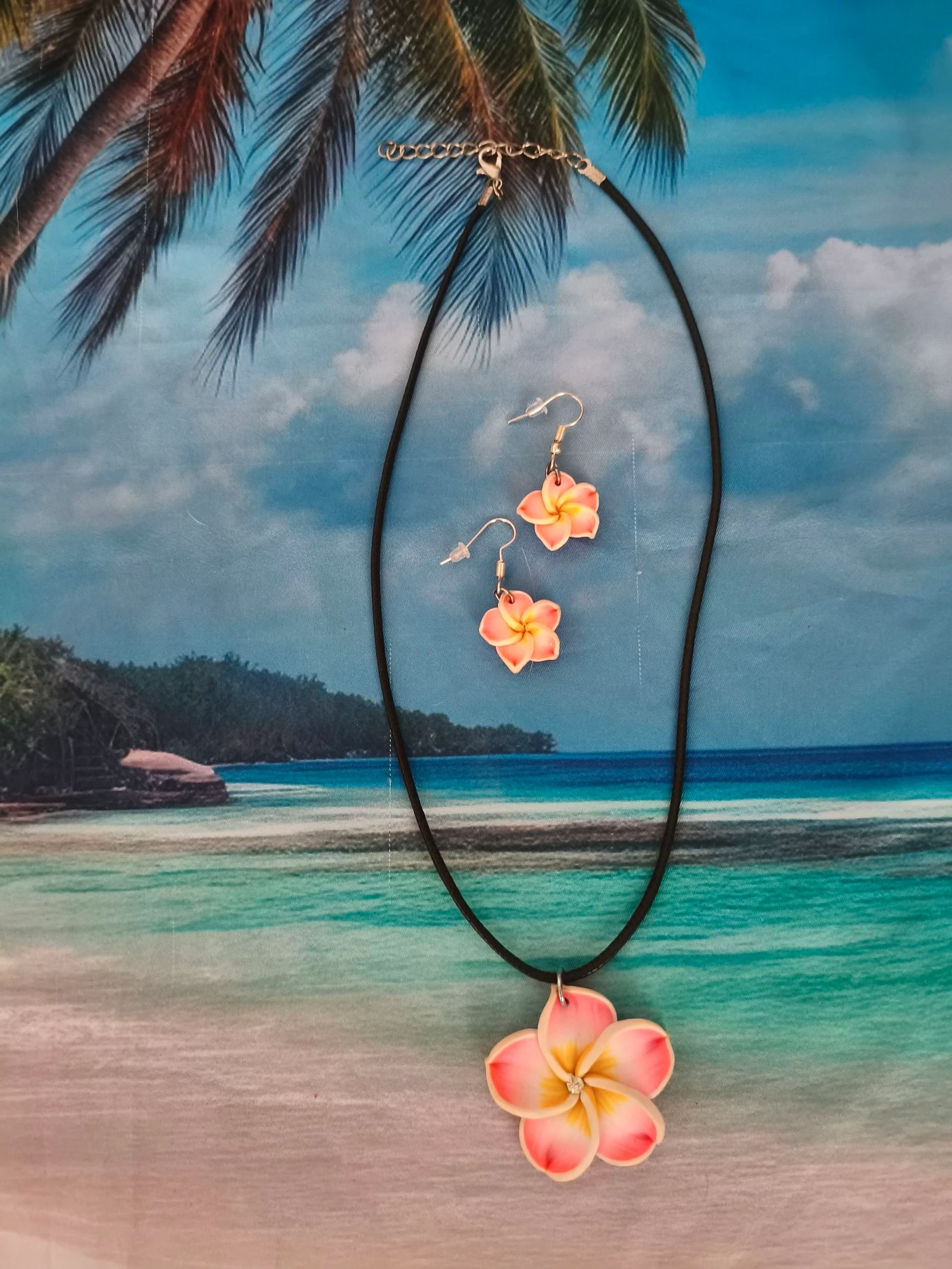 Collier en oorbellen vintage TBE – photo 9